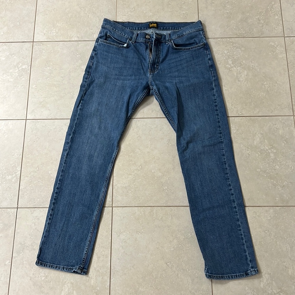 Lee Vintage Slim Fit Dungarees Jeans